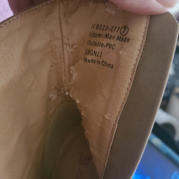 Taupe Tan Black Stiletto Ankle Booties - Picture 9 of 9